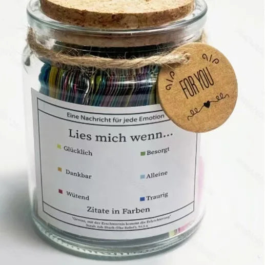 (GIFTING OFFER) Handmade 90 Day Bible Verses Jar (FREE CHRISTIAN GIFT BOX)